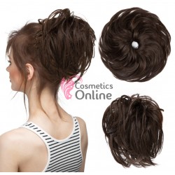 Coc modern din par artificial  FQC-903 Saten Inchis